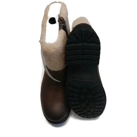 UGG Elings Fashion Waterproof Boots Womens Size 5 El Cap Brown 1112620 - Picture 7 of 8